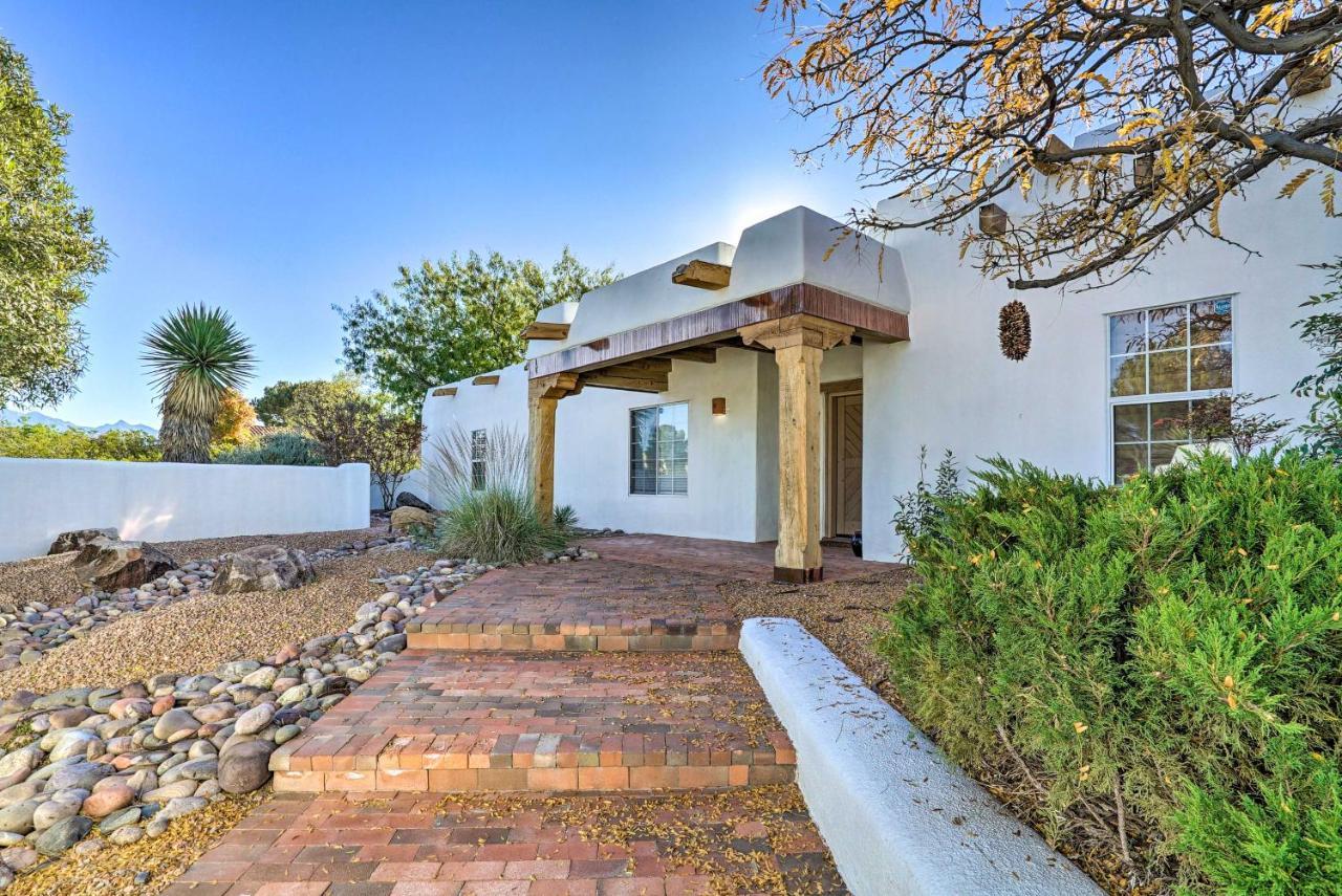 Las Cruces Home La Casa Blanca With Courtyard Экстерьер фото