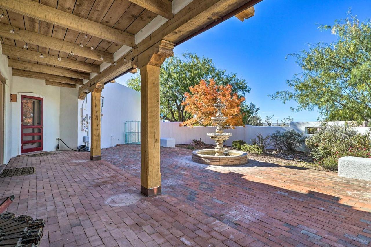 Las Cruces Home La Casa Blanca With Courtyard Экстерьер фото